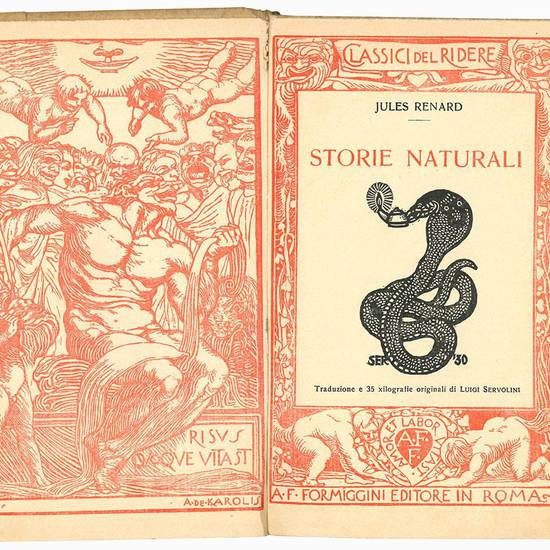 Storie naturali. Traduzione e 35 xilografie originali di Luigi Servolini.