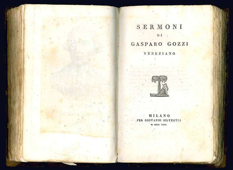 Sermoni di Ippolito Pindemonte, di Gasparo Gozzi, di Giuseppe Zanoja e di Teresa Albarelli Vordoni.