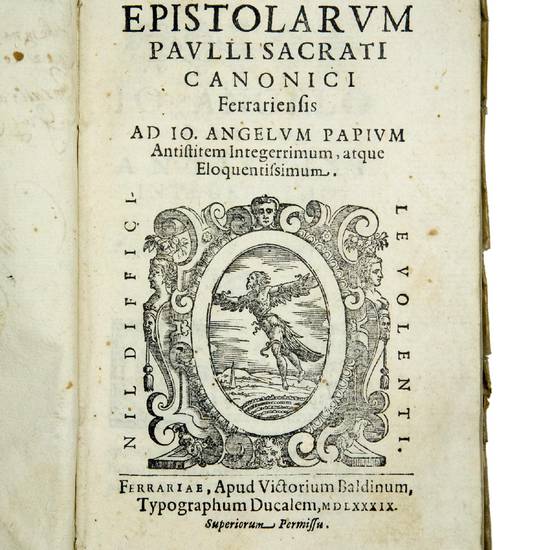 Epistolarum [...] ad Io. Angelum Papium antistitem integerrimum atque eloquentissimum