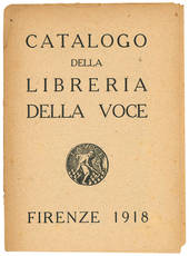 Catalogo della Libreria della Voce.