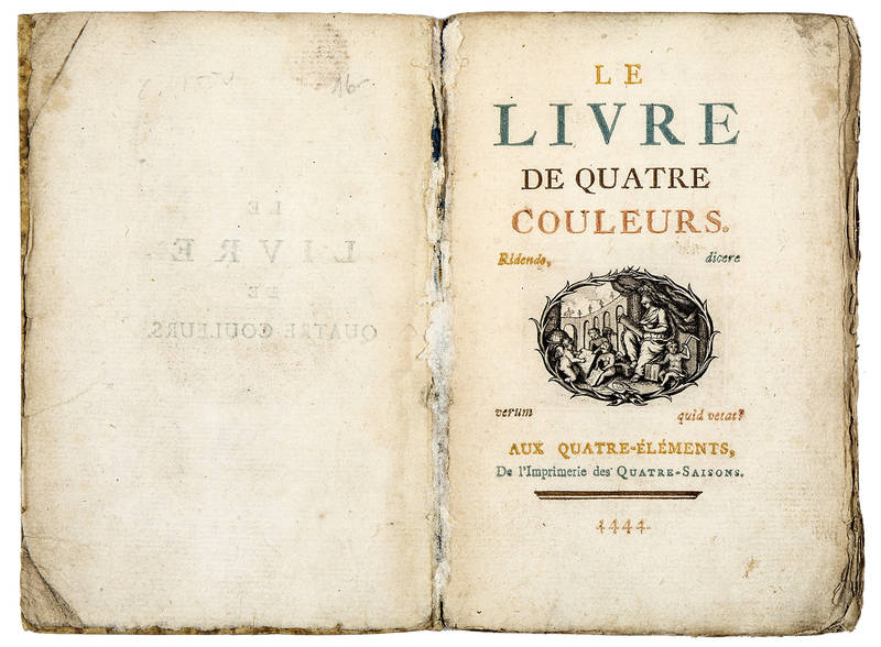 Le livre de quatre couleurs