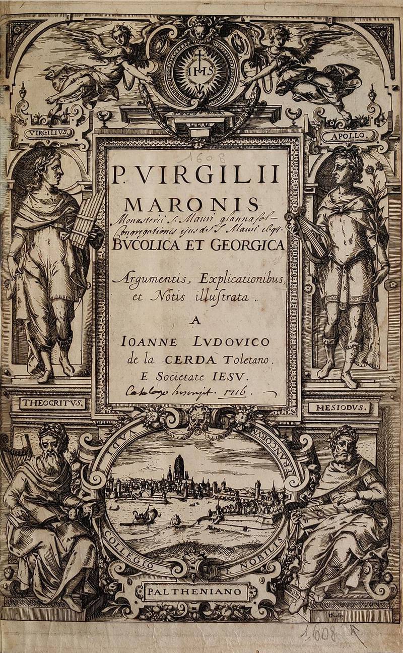 Bucolica et Georgica argumentis, explicationibus, et notis illustrata. A Ioanne Ludovico de la Cerda Toletano e Societate Iesu