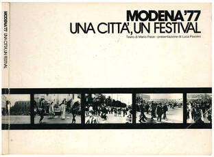 Modena '77 una Città, un Festival.