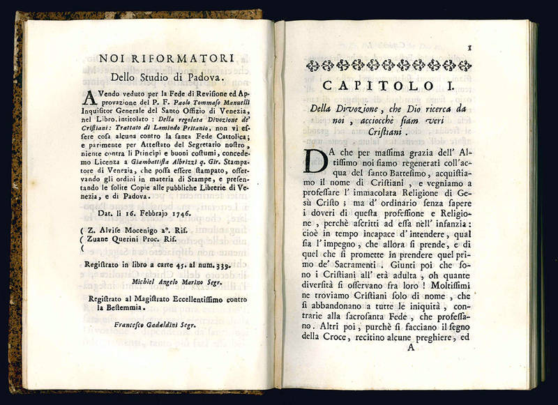 Della regolata divozion de' cristiani trattato di Lamindo Pritanio.