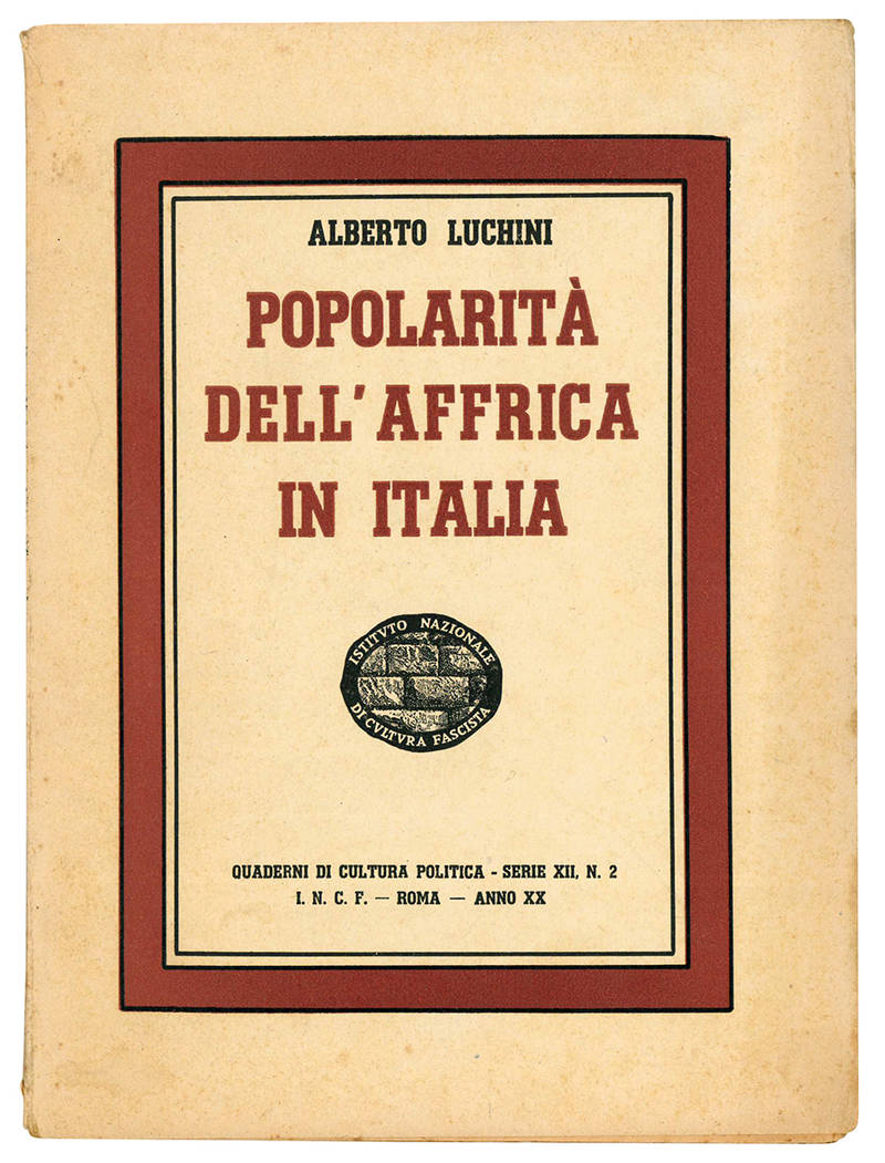 Popolarità dell'Affrica in Italia.