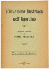 L'invasione austriaca nell'Agordino. Appunti veritieri.