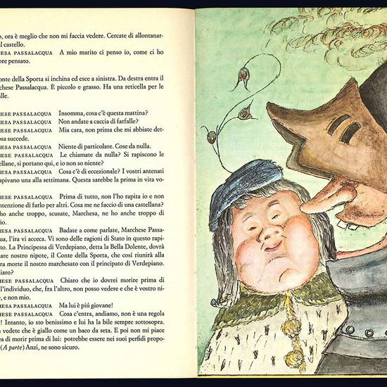 La Minghina bastonata con altre sette commedie e "Come si fa il teatrino". Illustrazioni dell'autore.