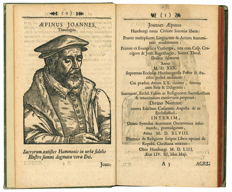 Icones sive Imagines virorum literis illustrium qui seculo XV. praesertim doctrina religionis aliarumque bonarum scientiarum tanquam lumina in Germania nostraclaruere. Olim a Tobia Stimmero pictore suae aetatis perfectissimo ad vivum expressae & Nic. Reus