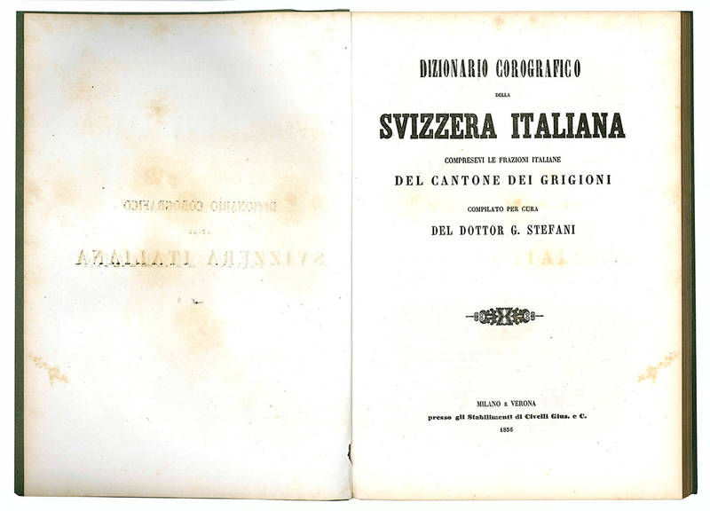 Dizionario corografico della Svizzera italiana.