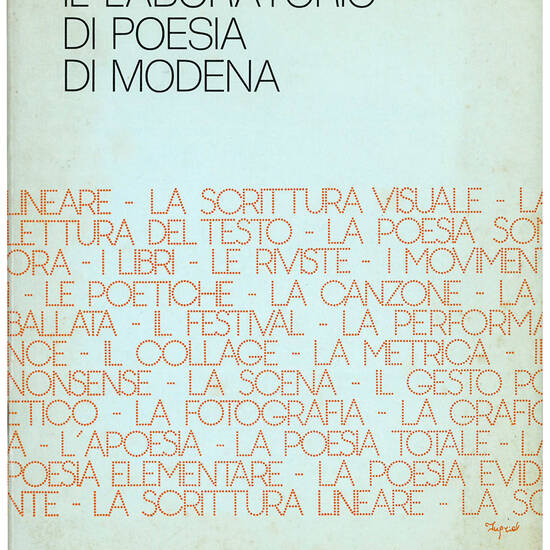 Il laboratorio di poesia di Modena.