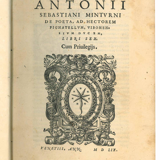De poeta, ad Hectorem Pignatellum, Vibonensium ducem, libri sex