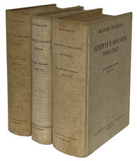 Scritti e discorsi politici. Volume primo. 1846-48 [-terzo e ultimo. 1853-65].