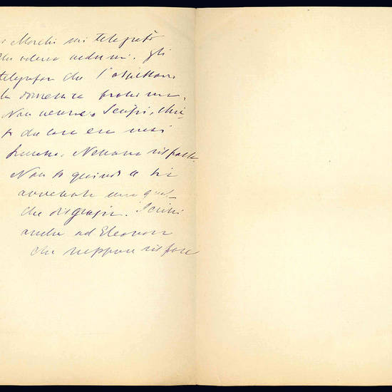 Lettera autografa. Firenze: 29...1898.
