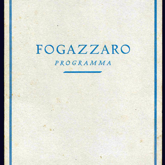 Tutte le opere di Antonio Fogazzaro.