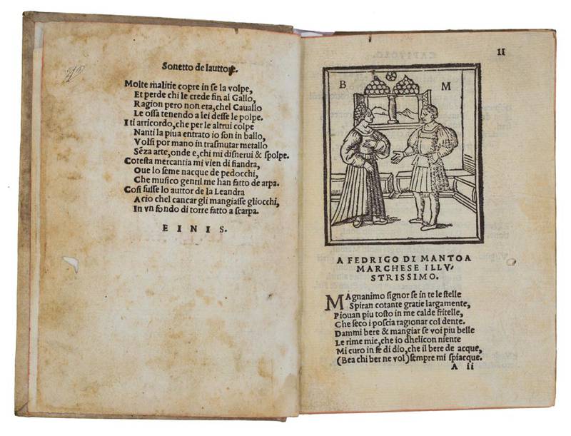 Orlandino qual tratta darme e damor per Limerno Pitocco da Mantua composto. Et con gratia novamente impress. 1527