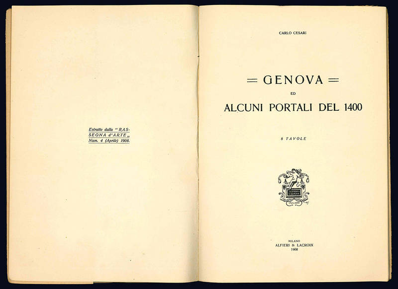 Genova ed alcuni portali del 1400.