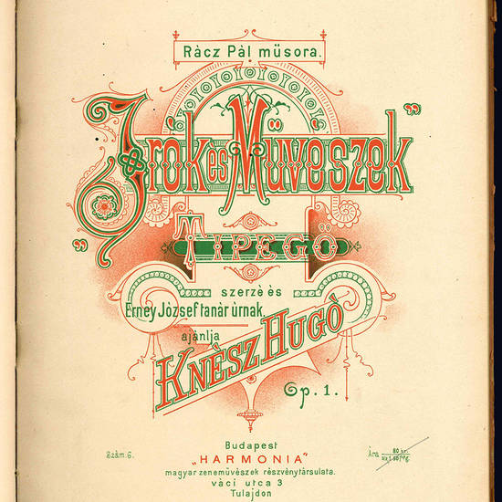 Album de Musique Hongrois.