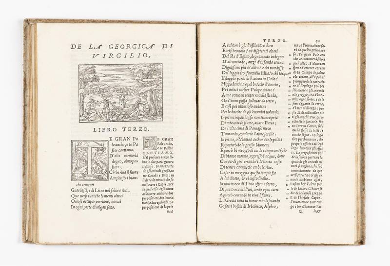 La Georgica di Virgilio, nuovamente di latina in thoscana favella, per Bernardino Daniello tradotta, e commentata