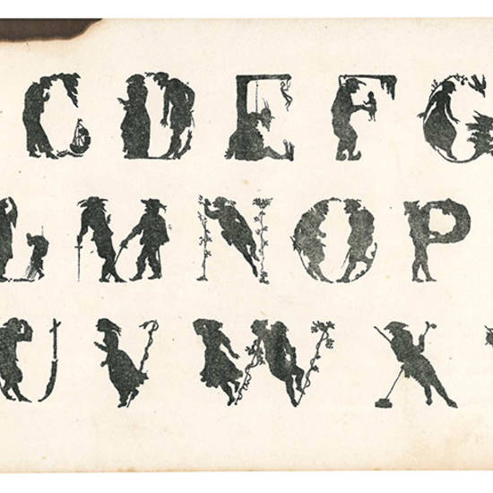 Raccolta di alfabeti fantastici per uso dei calligrafi e pittori.