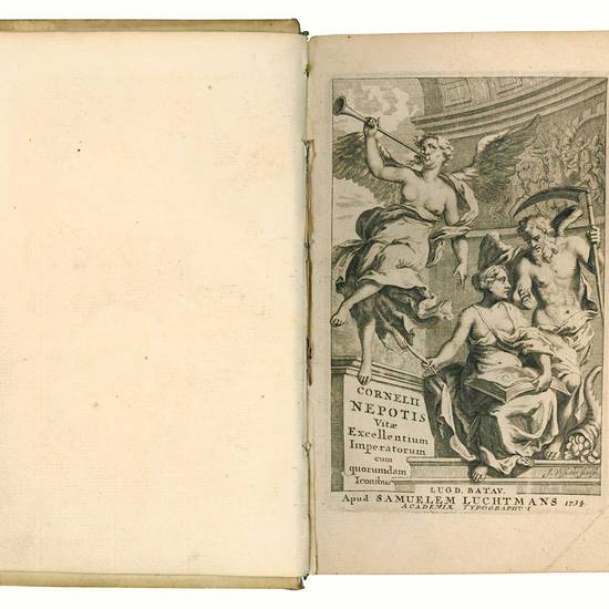 Vitae excellentium imperatorum, cum integris notis Jani Gebhardi, Henr. Ernstii, & Jo. Andreae Bosii. Et selectis ... Hisce accedit locupletissimus omnium vocabulorum index, studio & opera Jo. Andr. Bosii confectus. Curante Augustino van Staveren, qui & s