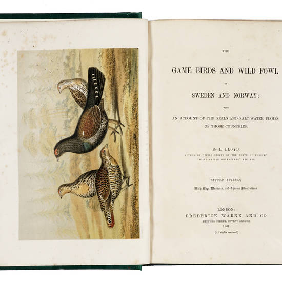 The game birds and wild fowl of Sweden and Norway; with an account of the seals and salt-water fishes of those countries. Second edition