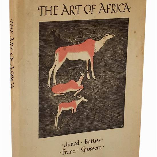 The art of Africa. Edited and arranged by J. W. Grossert with illustrations drawn by the authors and Lucy Jaques-Rosset.