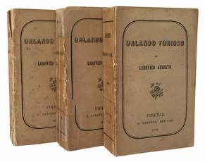 Orlando Furioso di Ludovico Ariosto. Volume primo (-terzo).