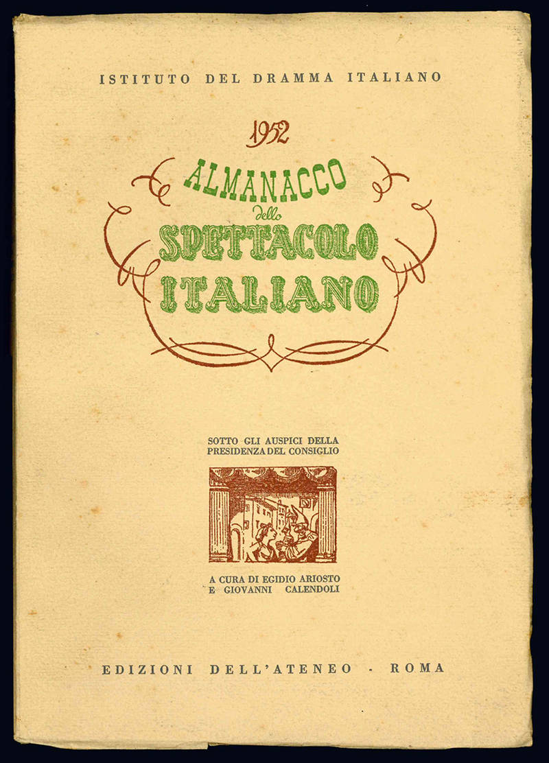 Almanacco dello spettacolo italiano. 1952.