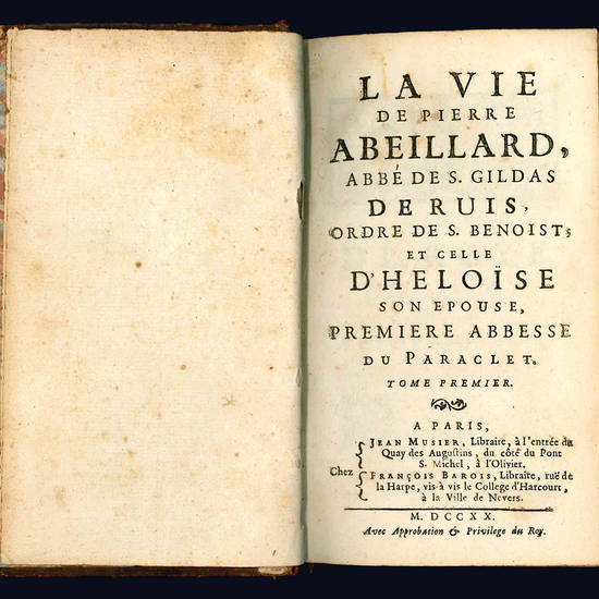 La vie de Pierre Abeillard, abbe de S. Gildas de Ruis.