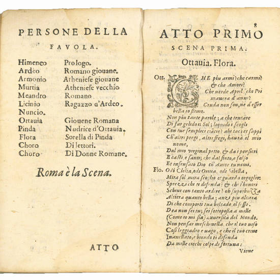 L’Appollo favorevole, tragicomedia politica, di Iacomo Turamini dedicata al Clariss. Sig. Giovanni Badoaro. Nelle felicissime Nozze della Clariss. Sig. Maria Contarini