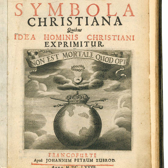 Philothei Symbola christiana quibus idea hominis christiani exprimitur