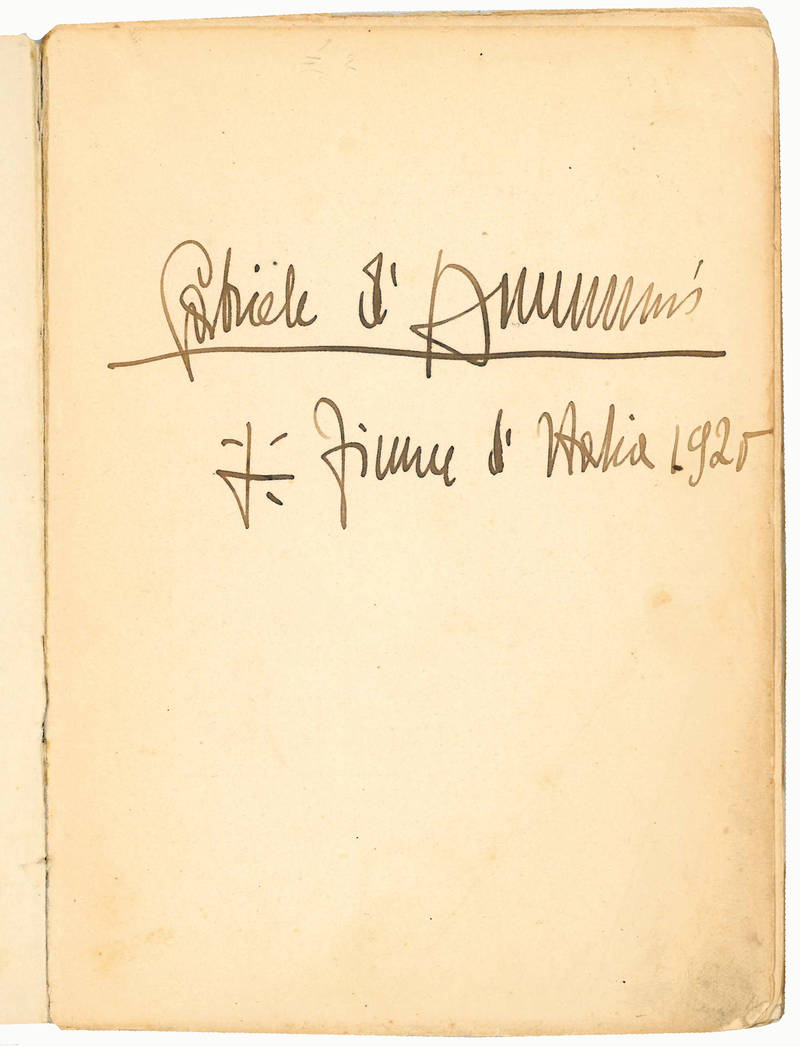 La Reggenza Italiana del Carnaro. Disegno di un nuovo ordinamento dello Stato libero di Fiume. “Qui contra nos”. In Fiume d’Italia, XXVII Agosto 1920