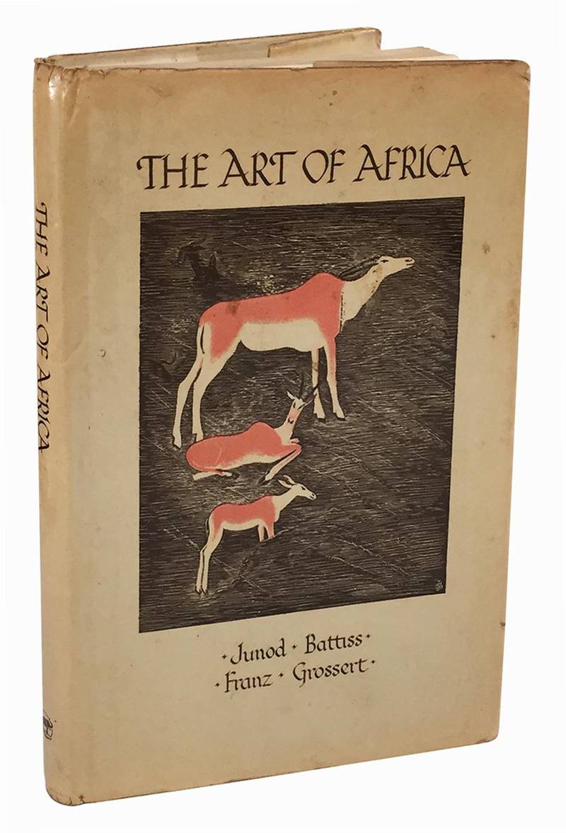 The art of Africa. Edited and arranged by J. W. Grossert with illustrations drawn by the authors and Lucy Jaques-Rosset.