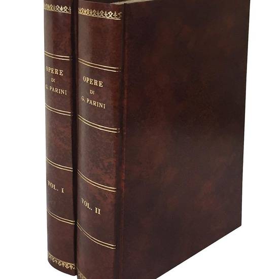 Opere di Giuseppe Parini pubblicate per cura di Francesco Reina Volume I. [-II.]