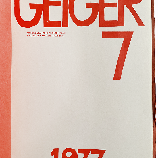 Geiger 7 - Antologia ipersperimentale.