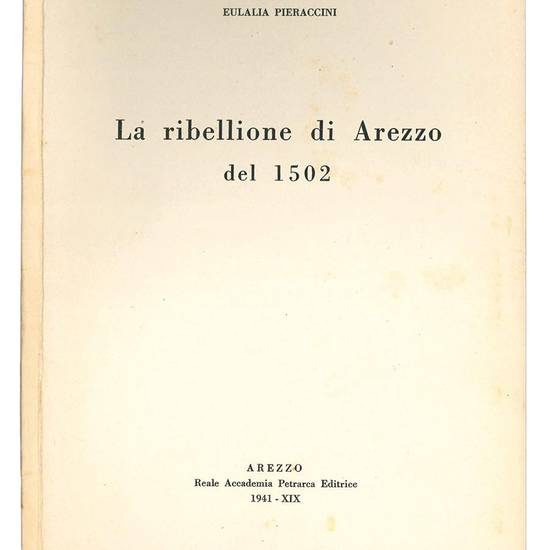 La ribellione di Arezzo del 1502