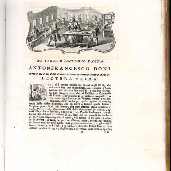 Giudizio degli antichi poeti sopra la moderna censura di Dante, attribuita ingiustamente a Virgilio; con li Principi del buon gusto, ovvero Saggio di critica, poema inglese del sig. Pope ora per la prima volta fatto italiano da Gasparo Gozzi