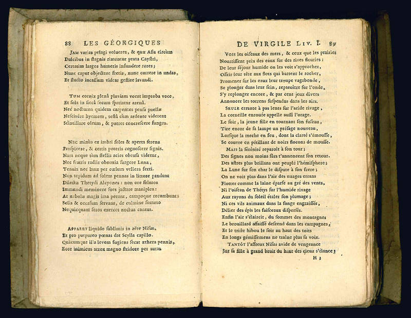 Les Georgiques de Virgile, traduction nouvelle en vers françois.