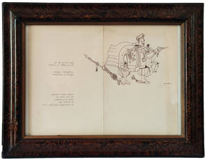 Original drawing signed and dated 1974.