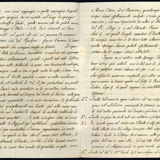 Lettera autografa. Napoli: 11 marzo 1836.