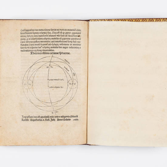 Sphaera mundi. Add: REGIOMONTANUS, Johannes (1436-1476). Disputationes contra Cremonensia deliramenta. Add: PEUERBACH, Georg von (1423-1461). Theoricae novae planetarum