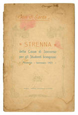 Strenna della Cassa di Soccorso per gli Studenti bisognosi. Modena - Gennaio 1921.