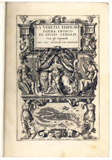 La Venetia edificata poema eroico di Giulio Strozzi. Con gli argomenti del sig. Francesco Cortesi
