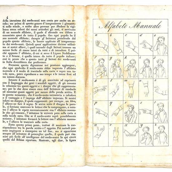 Corso di pratico insegnamento per il sordo-muto italiano compilato da Tommaso Pendola delle Scuole Pie.