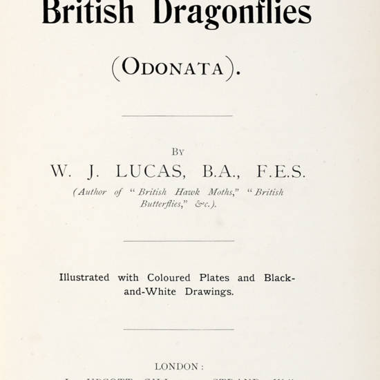 British dragonflies (Odonata)