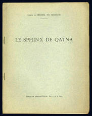 Le sphinx de Qatna.