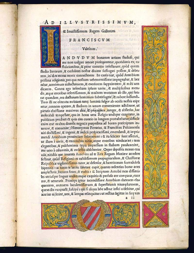 Arnobii Disputationum adversus gentes libri octo. Nunc primum in lucem editi.