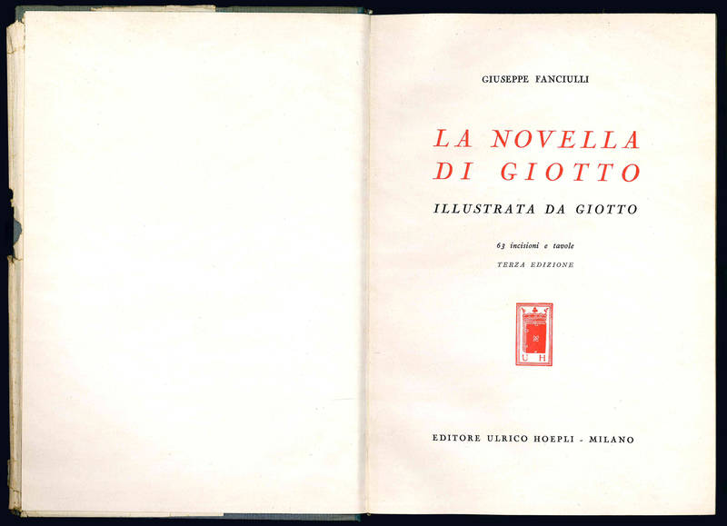 La novella di Giotto illustrata da Giotto.