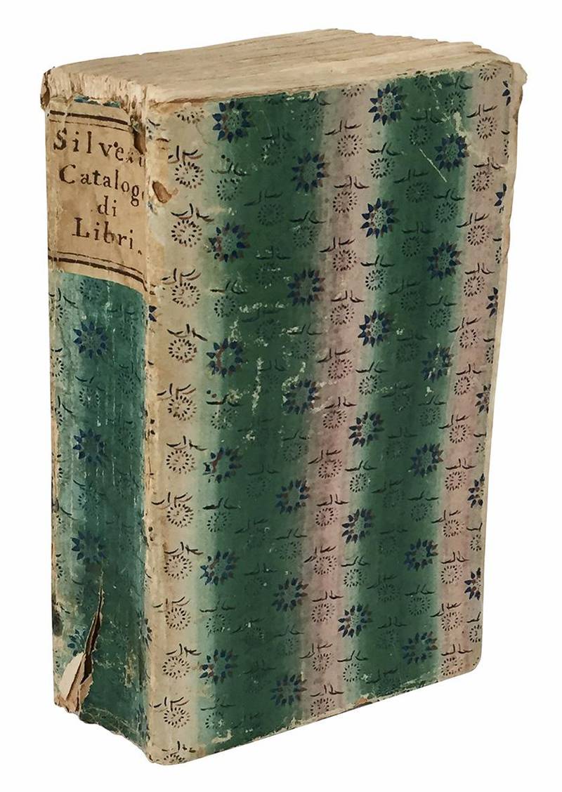 Catalogo generale dei libri italiani vendibili da Gio. Silvestri in Milano corsia del duomo, n. 994.