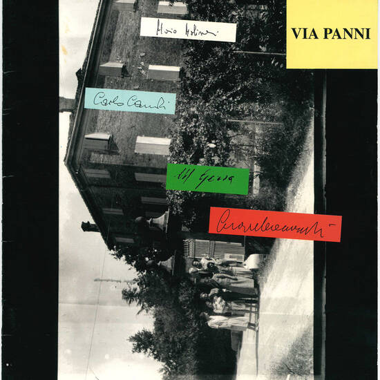 Via Panni. Exhibition Catalogue (Carlo Candi, Marco Gerra, Cesare Leonardi, and Mario Molinari)